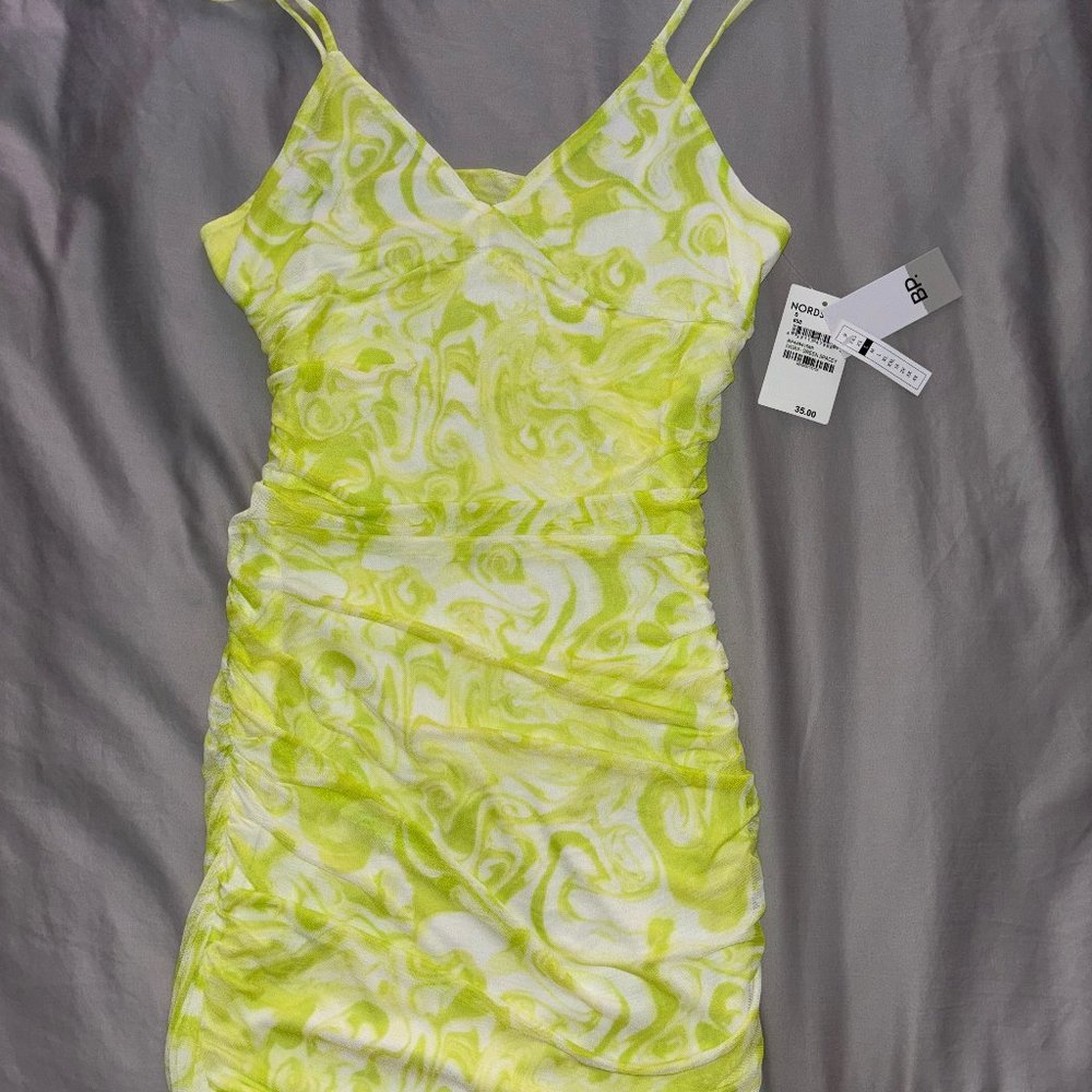 Brand new, neon mini BP dress